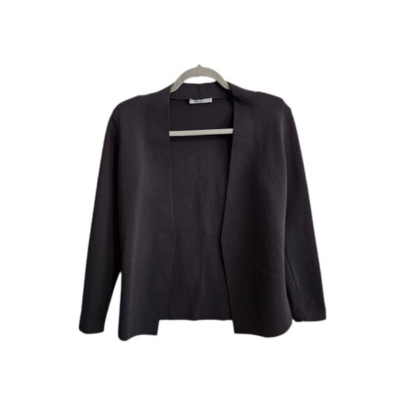 M.M. Lafleur The Woolf Jardigan Knit Jacket Cardigan Charcoal Gray XS - Picture 3 of 13